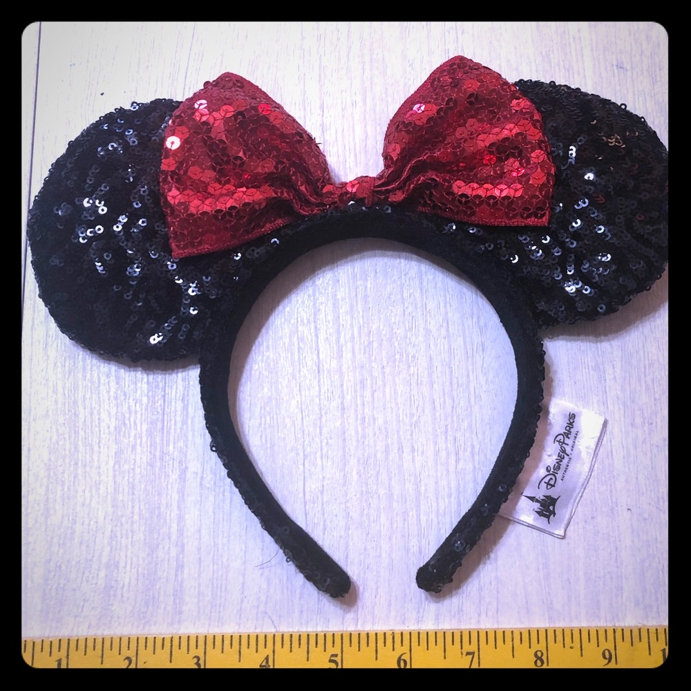 Disney Parks Minnie Mouse Ears Headband